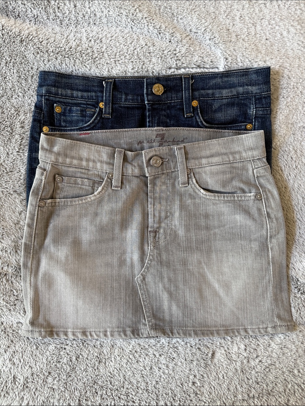 7 For All Mankind Mini Skirt Bundle